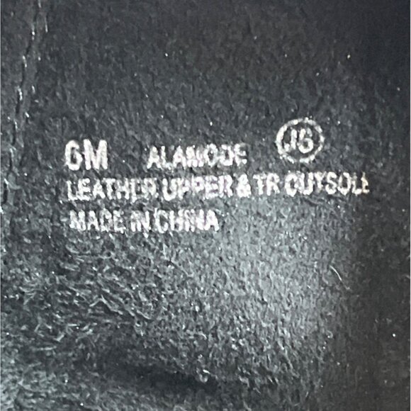 Aerosoles Women's Black Suede Alamode Heeled Sandal Sz 6M  - NWB - Picture 9 of 10